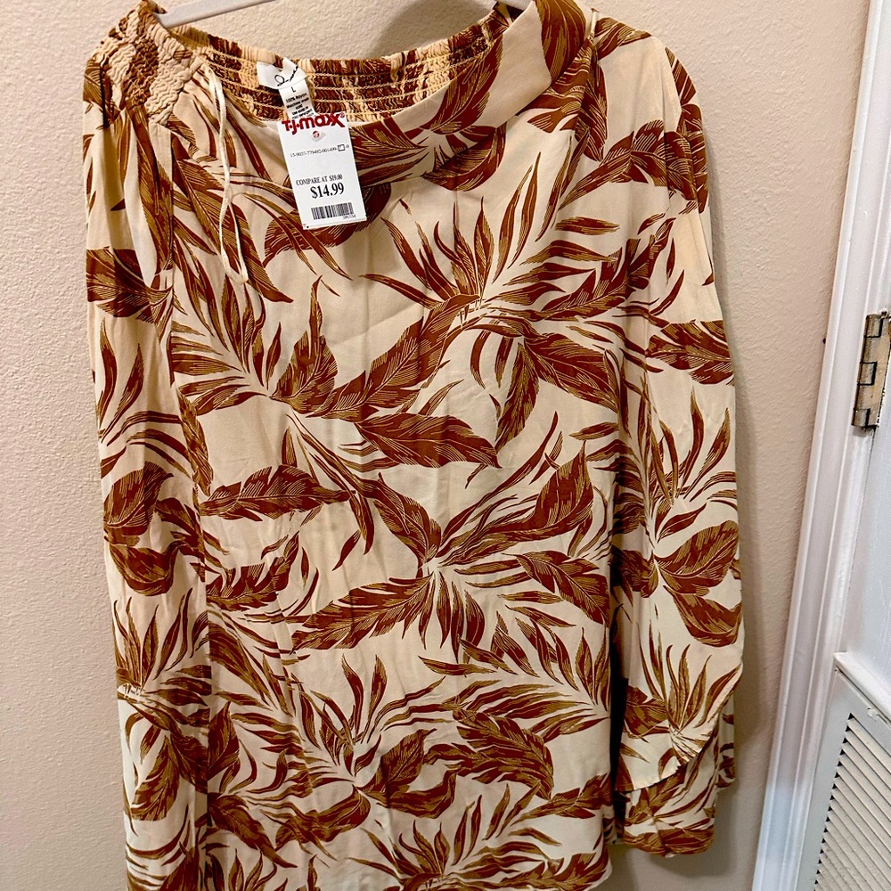 Beautiful leafy skirt